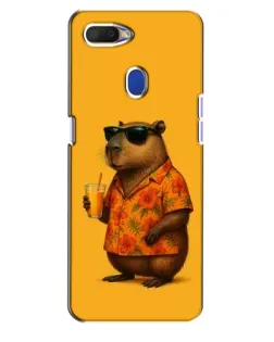 Чохол для OPPO A5s з картинкою «Капібара на відпочинку»