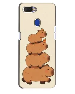 Чохол для OPPO A5s з картинкою «Вежа з капібар»