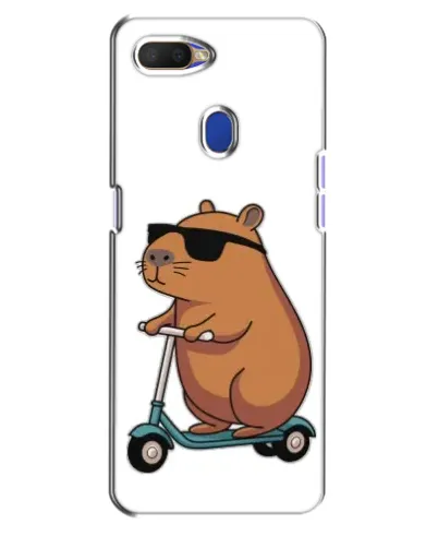 Чохол для OPPO A5s з картинкою «Капібара на самокаті» Чохол для OPPO A5s з картинкою «Капібара на самокаті»
