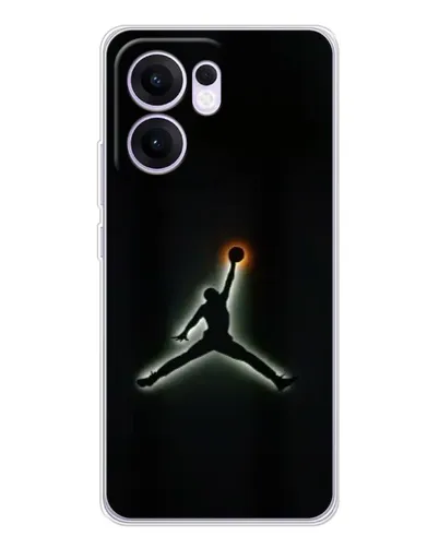 Чехол для OPPO A5x 5G с картинкой «Jordan Gradient Logo» Чехол для OPPO A5x 5G с картинкой «Jordan Gradient Logo»