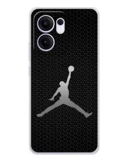 Чехол для OPPO A5x 5G с картинкой «Jordan Dark Carbon»