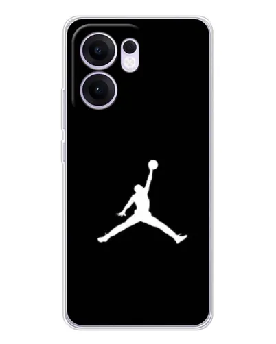 Чехол для OPPO A5x 5G с картинкой «Jordan Silhouette» Чехол для OPPO A5x 5G с картинкой «Jordan Silhouette»