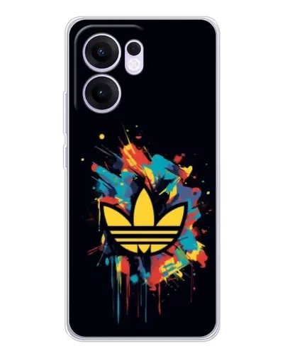 Чехол для OPPO A5x 5G с картинкой «Adidas Splash»