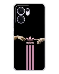 Чехол для OPPO A5x 5G с картинкой «Adidas Hands»