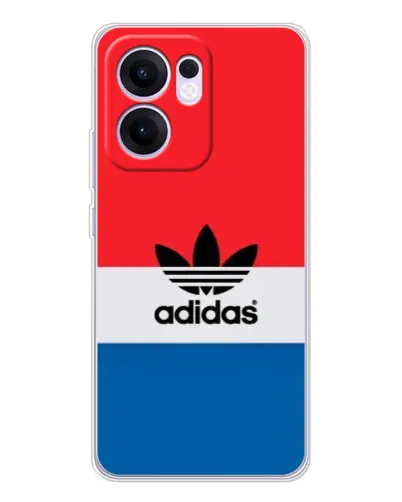Чехол для OPPO A5x 5G с картинкой «Ретро блоки Adidas»