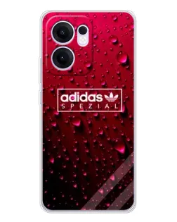 Чехол для OPPO A5x 5G с картинкой «Adidas Gold Marble»