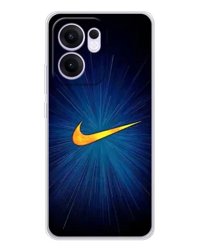 Чехол для OPPO A5x 5G с картинкой «Синий пульс Nike» Чехол для OPPO A5x 5G с картинкой «Синий пульс Nike»