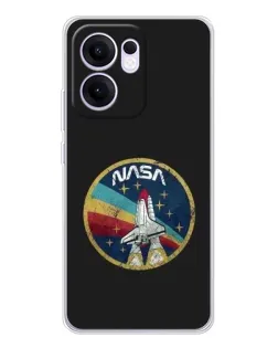 Чехол для OPPO A5x 5G с картинкой «NASA — эмблема миссии» Чехол для OPPO A5x 5G с картинкой «NASA — эмблема миссии»