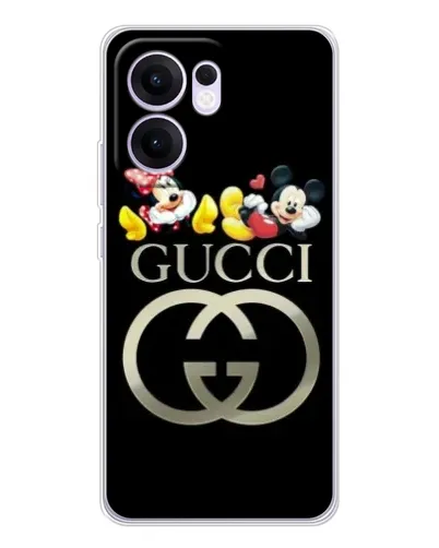 Чехол для OPPO A5x 5G с картинкой «Gucci — герои Disney» Чехол для OPPO A5x 5G с картинкой «Gucci — герои Disney»