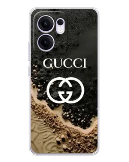 Чехол для OPPO A5x 5G с картинкой «Gucci — песчаные дюны»
