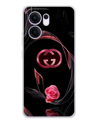 Чехол для OPPO A5x 5G с картинкой «Gucci — неоновая роза» Чехол для OPPO A5x 5G с картинкой «Gucci — неоновая роза»
