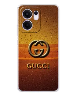 Чехол для OPPO A5x 5G с картинкой «Gucci — солнечный градиент»