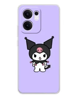 Чехол для OPPO A5x 5G с картинкой «Kuromi — нежный фиолетовый» Чехол для OPPO A5x 5G с картинкой «Kuromi — нежный фиолетовый»