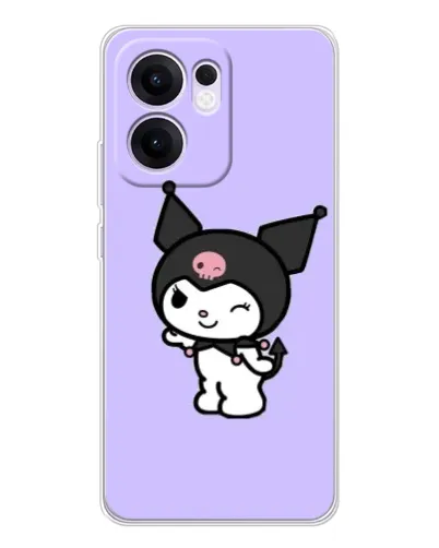 Чехол для OPPO A5x 5G с картинкой «Классическая Kuromi» Чехол для OPPO A5x 5G с картинкой «Классическая Kuromi»