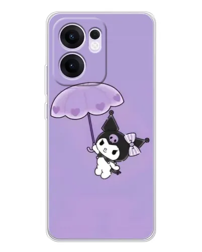Чехол для OPPO A5x 5G с картинкой «Kuromi с зонтиком» Чехол для OPPO A5x 5G с картинкой «Kuromi с зонтиком»