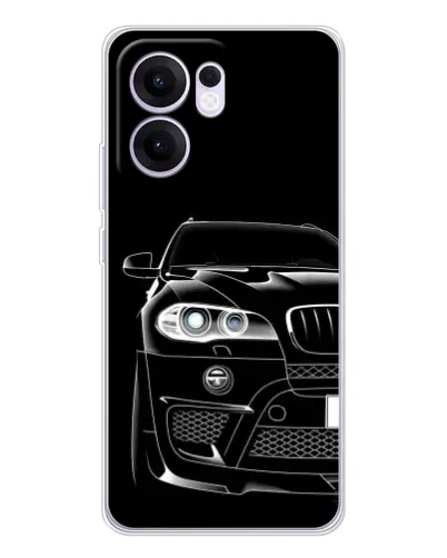 Чехол для OPPO A5x 5G с картинкой «Темный силуэт BMW» Чехол для OPPO A5x 5G с картинкой «Темный силуэт BMW»