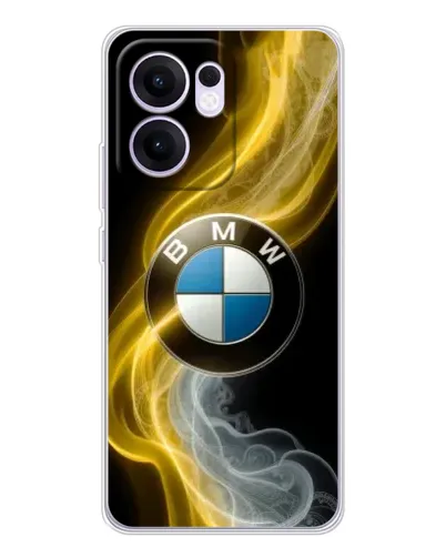Чехол для OPPO A5x 5G с картинкой «Золотистый дым BMW» Чехол для OPPO A5x 5G с картинкой «Золотистый дым BMW»
