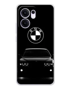 Чехол для OPPO A5x 5G с картинкой «BMW — взгляд из темноты»