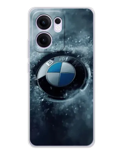 Чехол для OPPO A5x 5G с картинкой «Логотип BMW — лед» Чехол для OPPO A5x 5G с картинкой «Логотип BMW — лед»