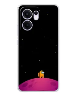 Чохол для OPPO A5x 5G з картинкою «Самотній герой на планеті» Чохол для OPPO A5x 5G з картинкою «Самотній герой на планеті»