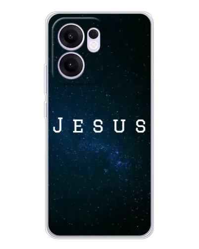 Чехол для OPPO A5x 5G с картинкой «Звездное небо Jesus»