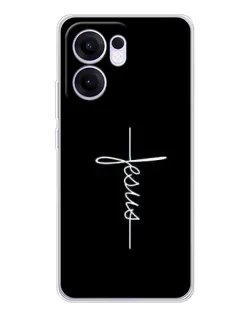 Чехол для OPPO A5x 5G с картинкой «Тонкая линия веры»