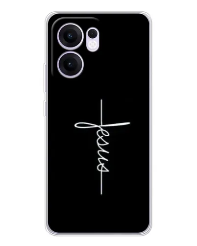 Чехол для OPPO A5x 5G с картинкой «Тонкая линия веры»