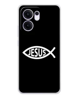 Чехол для OPPO A5x 5G с картинкой «Классический Jesus»