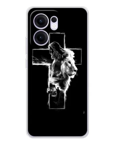 Чехол для OPPO A5x 5G с картинкой «Сияющий крест Jesus» Чехол для OPPO A5x 5G с картинкой «Сияющий крест Jesus»