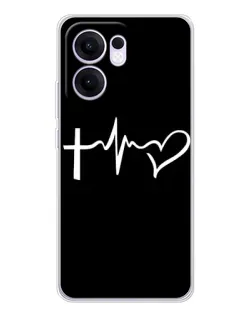 Чехол для OPPO A5x 5G с картинкой «Пульс веры»