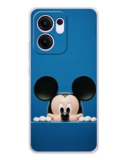 Чехол для OPPO A5x 5G с картинкой «Микки выглядывает»