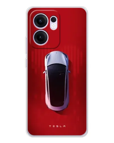 Чехол для OPPO A5x 5G с картинкой «Tesla Top View» Чехол для OPPO A5x 5G с картинкой «Tesla Top View»