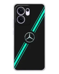 Чехол для OPPO A5x 5G с картинкой «Спортивные линии Mercedes» Чехол для OPPO A5x 5G с картинкой «Спортивные линии Mercedes»