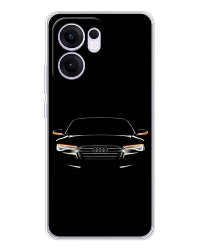 Чехол для OPPO A5x 5G с картинкой «Audi — ночной контур» Чехол для OPPO A5x 5G с картинкой «Audi — ночной контур»