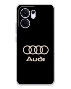Чохол для OPPO A5x 5G з картинкою «Audi — золотий логотип» Чохол для OPPO A5x 5G з картинкою «Audi — золотий логотип»