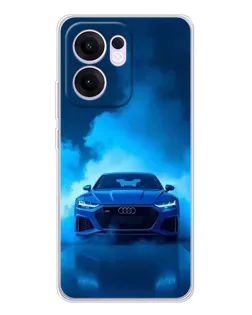 Чохол для OPPO A5x 5G з картинкою «Audi — блакитна енергія» Чохол для OPPO A5x 5G з картинкою «Audi — блакитна енергія»
