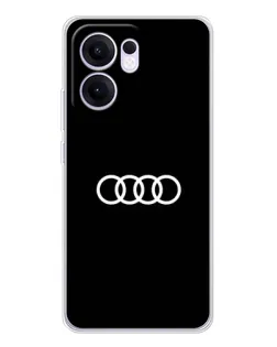Чохол для OPPO A5x 5G з картинкою «Audi White Logo» Чохол для OPPO A5x 5G з картинкою «Audi White Logo»