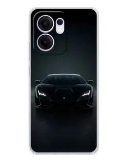 Чохол для OPPO A5x 5G з картинкою «Чорний Lamborghini Aventador» Чохол для OPPO A5x 5G з картинкою «Чорний Lamborghini Aventador»