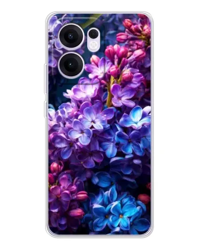 Чехол для OPPO A5x 5G с картинкой «Сиреневый цвет»