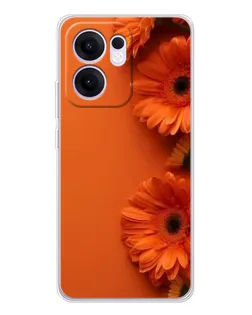 Чохол для OPPO A5x 5G з картинкою «Помаранчеві гербери» Чохол для OPPO A5x 5G з картинкою «Помаранчеві гербери»