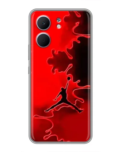 Чехол для OPPO A5x с картинкой «Jordan Red Smoke» Чехол для OPPO A5x с картинкой «Jordan Red Smoke»
