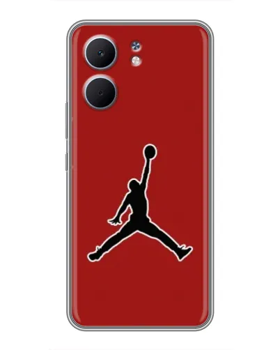 Чехол для OPPO A5x с картинкой «Jordan Red Back» Чехол для OPPO A5x с картинкой «Jordan Red Back»