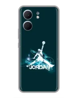 Чехол для OPPO A5x с картинкой «Jordan Blue Fire» Чехол для OPPO A5x с картинкой «Jordan Blue Fire»