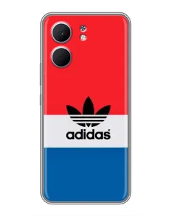 Чехол для OPPO A5x с картинкой «Ретро блоки Adidas» Чехол для OPPO A5x с картинкой «Ретро блоки Adidas»