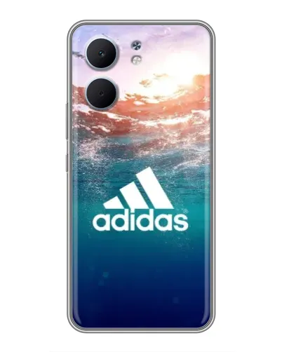 Чехол для OPPO A5x с картинкой «Океанская глубина адидас»