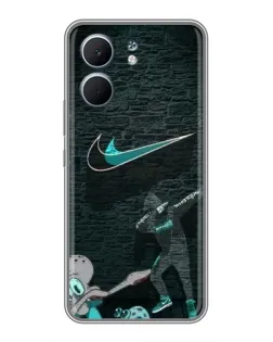 Чехол для OPPO A5x с картинкой «Спортивный арт Nike» Чехол для OPPO A5x с картинкой «Спортивный арт Nike»
