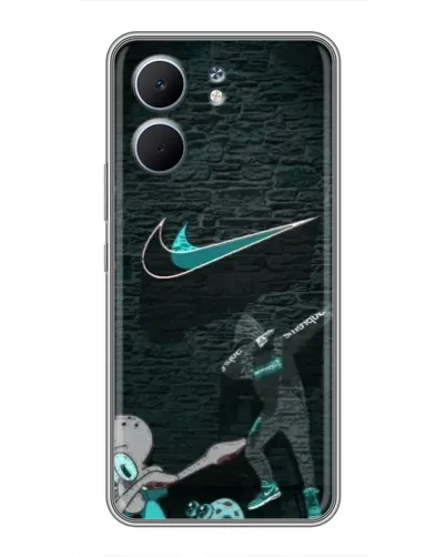 Чехол для OPPO A5x с картинкой «Спортивный арт Nike»