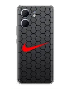 Чехол для OPPO A5x с картинкой «Nike — карбоновая сетка» Чехол для OPPO A5x с картинкой «Nike — карбоновая сетка»