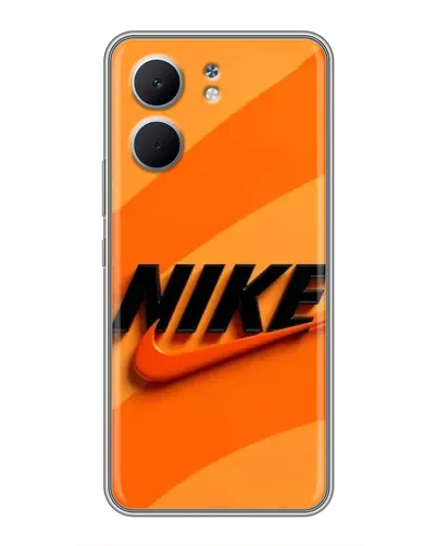 Чехол для OPPO A5x с картинкой «Оранжевый драйв Nike»