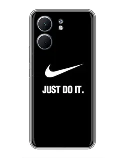 Чехол для OPPO A5x с картинкой «Классический принт Nike»